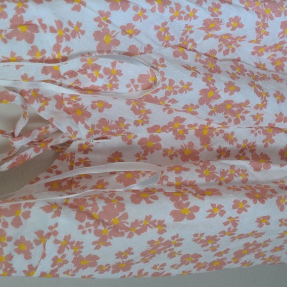 Saints + Secrets Women's Size US M Pink Floral Print Halter Dress New with Tags - Picture 11 of 14